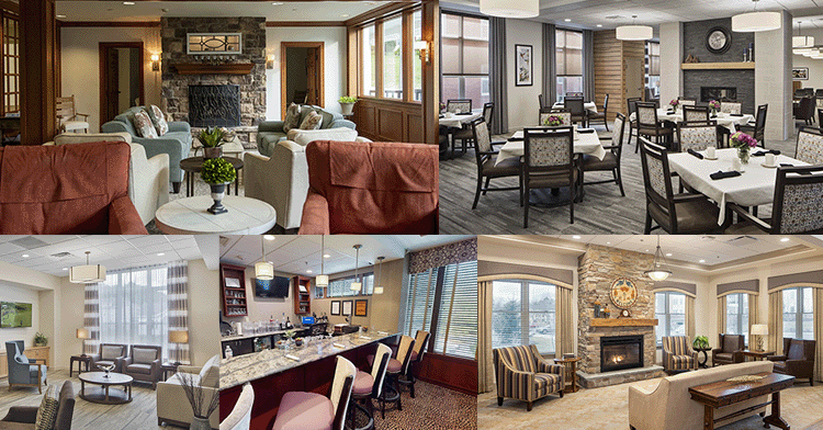 Community Spaces in Senior Living Community