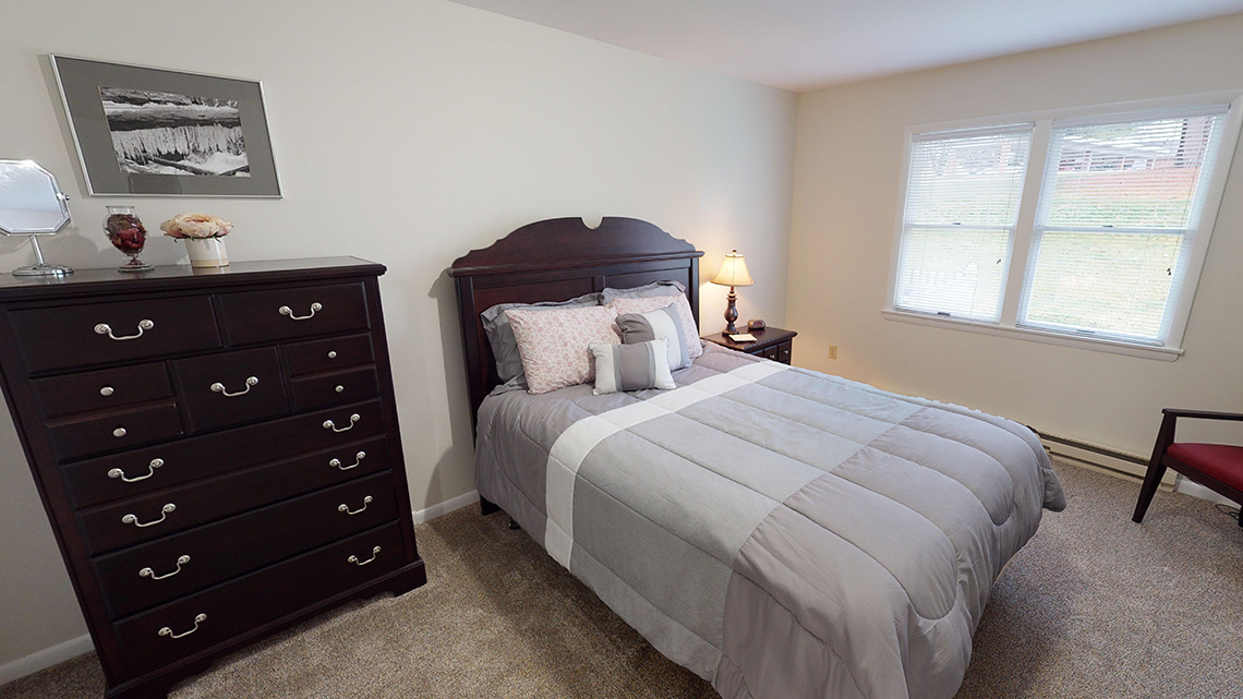 Cumberland apartment home views at Quincy Village