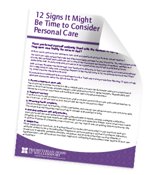 12 Signs It Might Be Time to Consider Personal Care