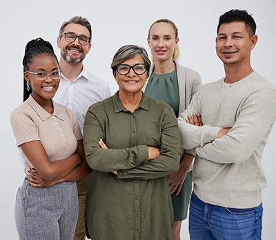 Diverse Team Members in Senior Living