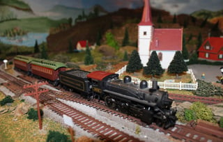 Green Ridge Village Ho model railroad