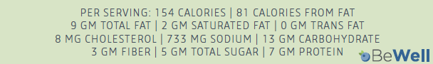 brussels sprouts chips nutrition info