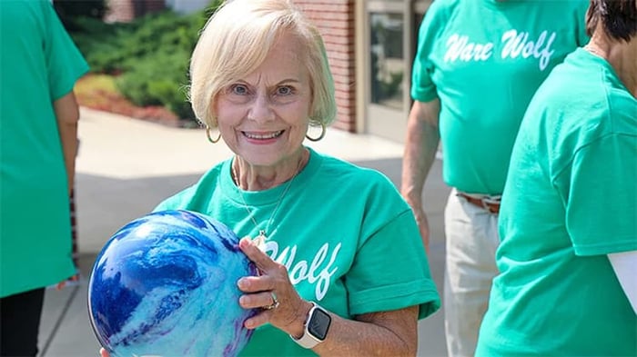 Senior Women in Bowling League