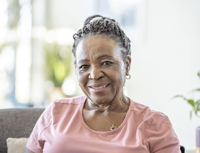 Smiling Older Adult Woman