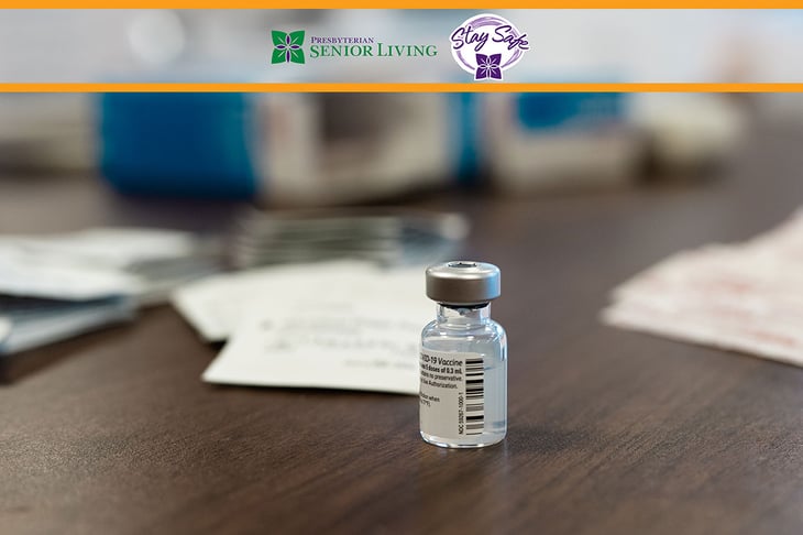 COVID-19 Vaccine Vial at PVH