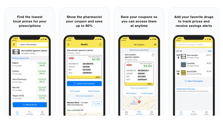 best apps for seniors-goodrx