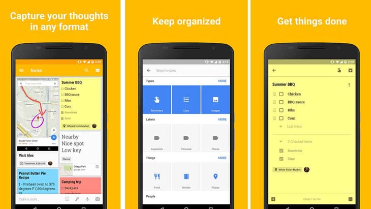 best-apps-for-seniors-google-keep