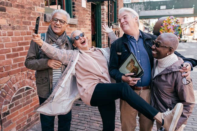 group-of-senior-friends