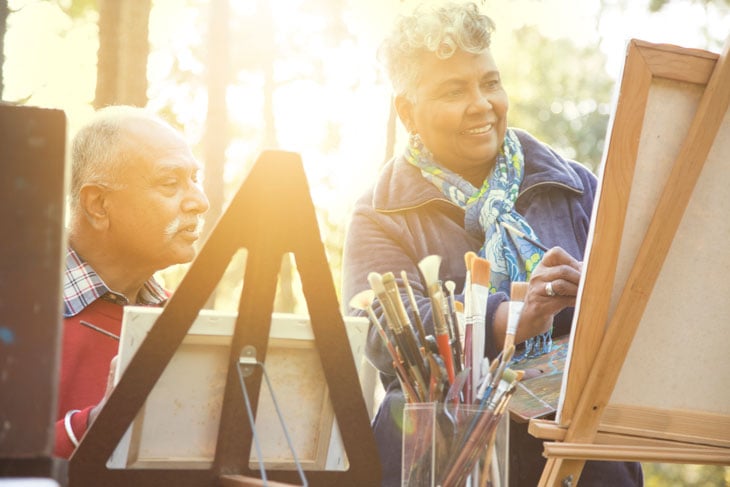 senior-couple-enjoying-art-lehigh-valley-pa