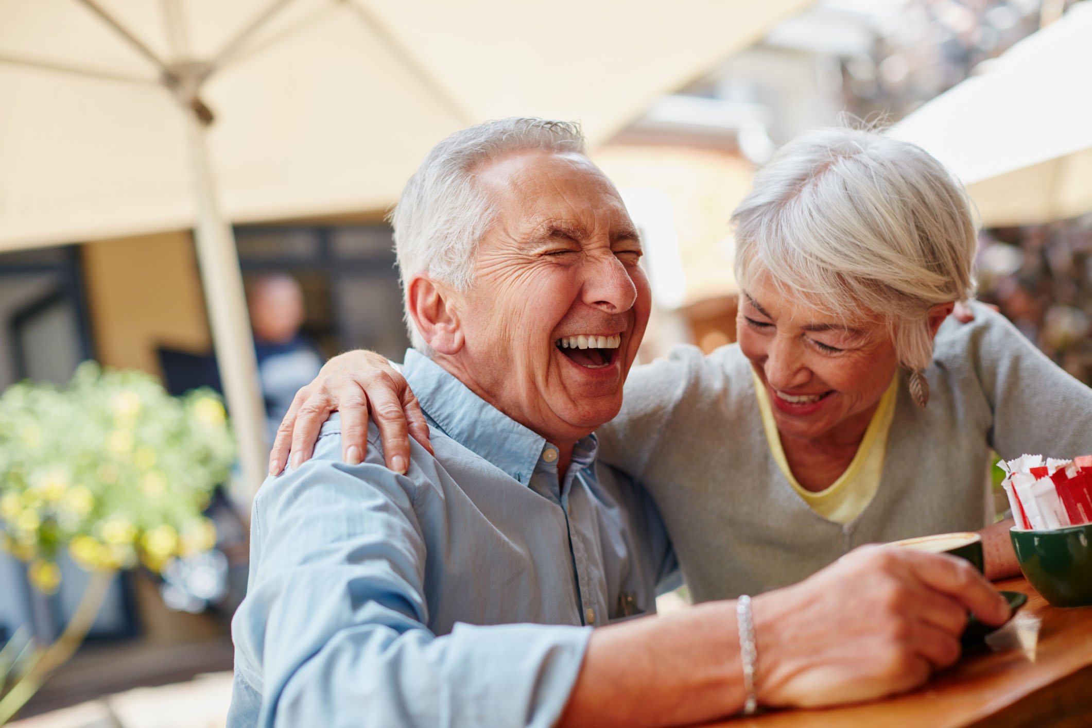 Couple Laughing