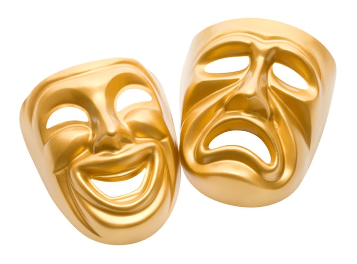 Theater masks