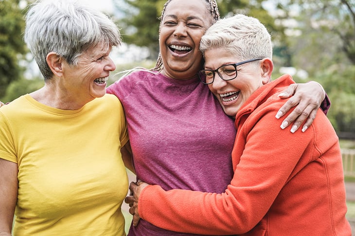 laughing women