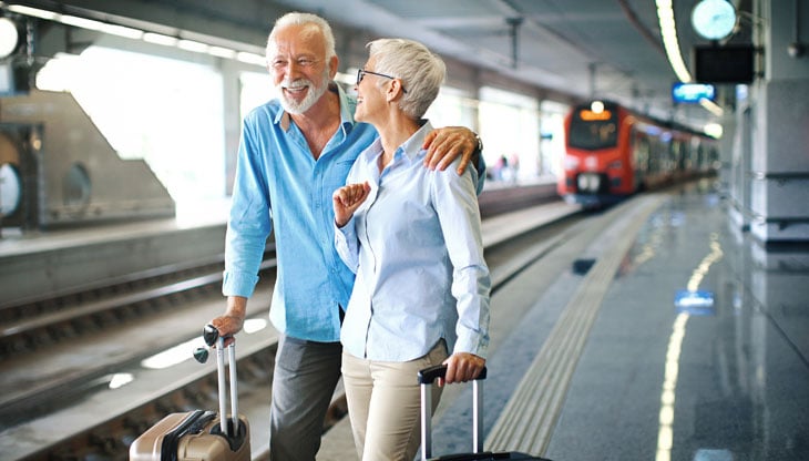 train trips for single seniors